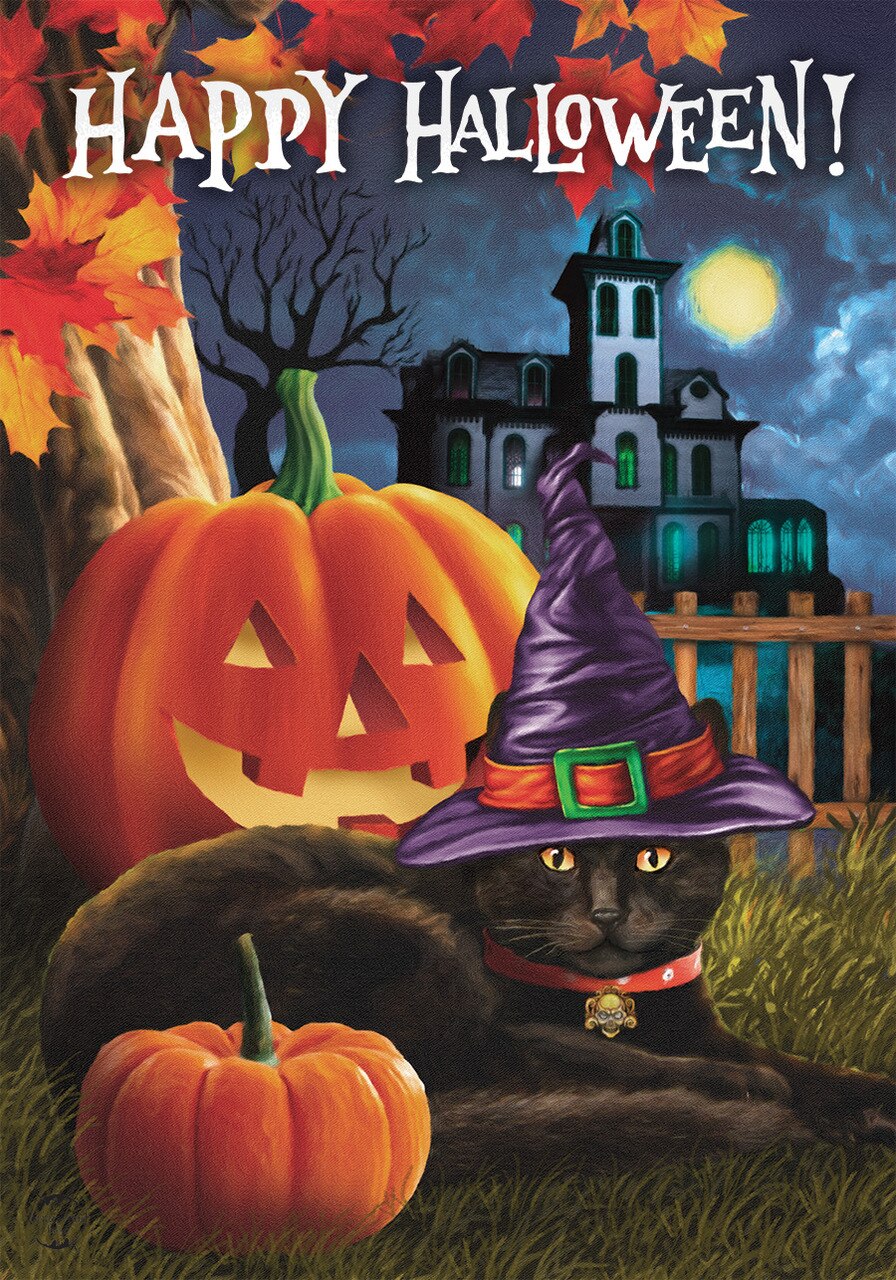 Halloween Yard Flags (4 Options)