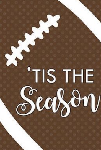 Football Season Yard Flags (4 Options)