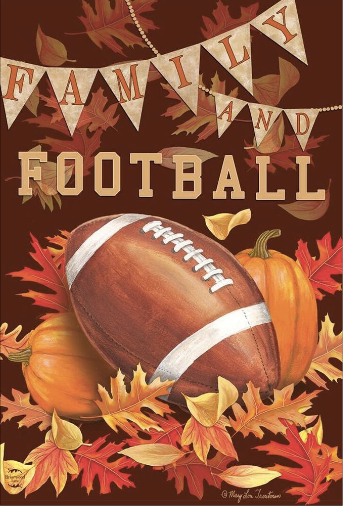 Football Season Yard Flags (4 Options)