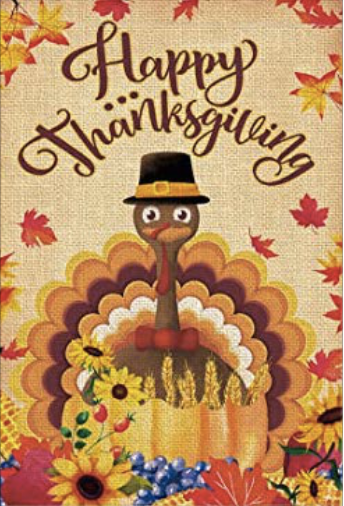 Thanksgiving Yard Flags (7 Options)
