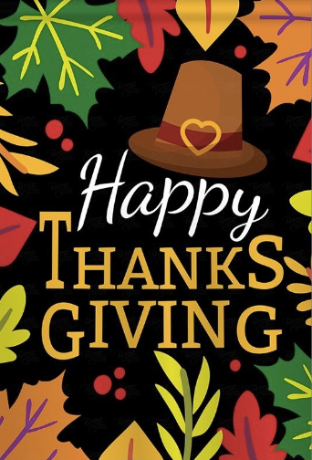 Thanksgiving Yard Flags (7 Options)