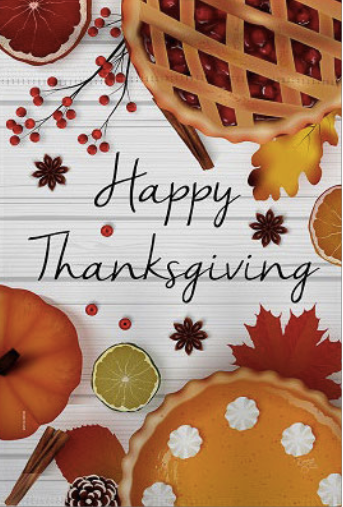 Thanksgiving Yard Flags (7 Options)