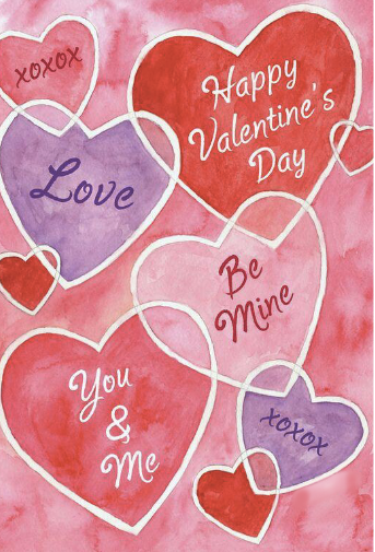 Valentines Day Yard Flags (4 Options)