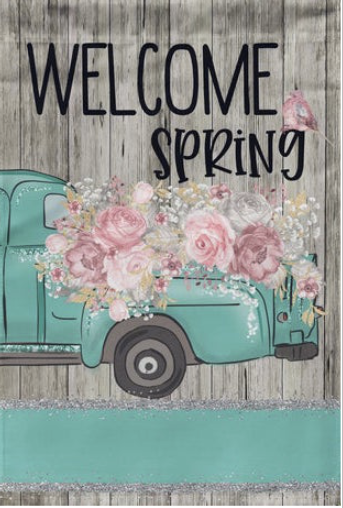 Spring Yard Flags (5 Options)