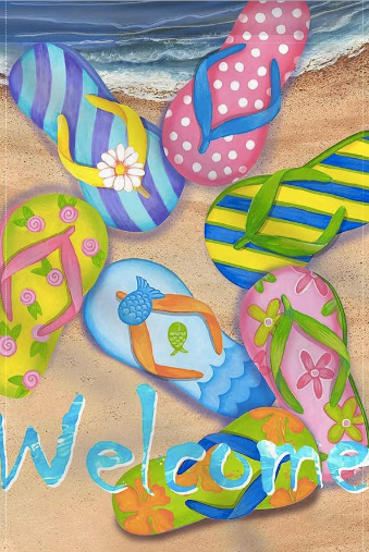 Summer Yard Flags (4 Options)