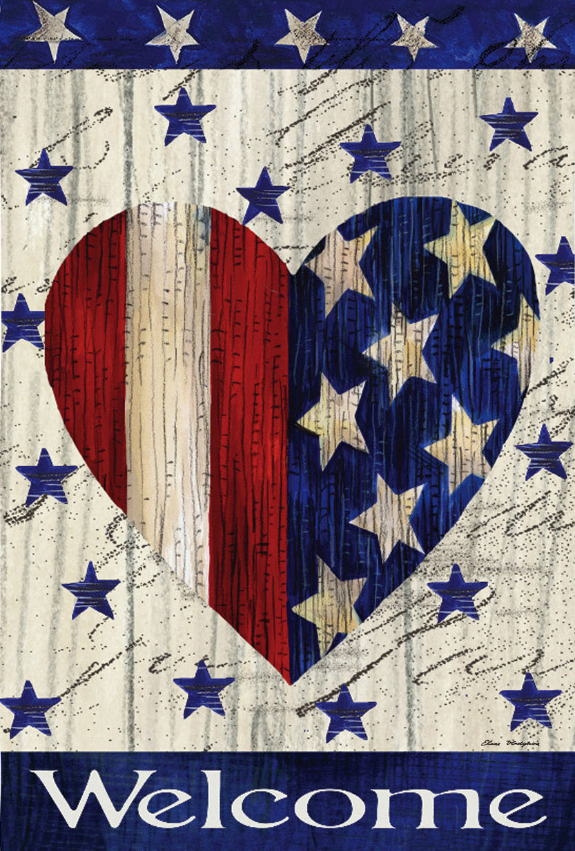 Patriotic Yard Flags (11 Options)