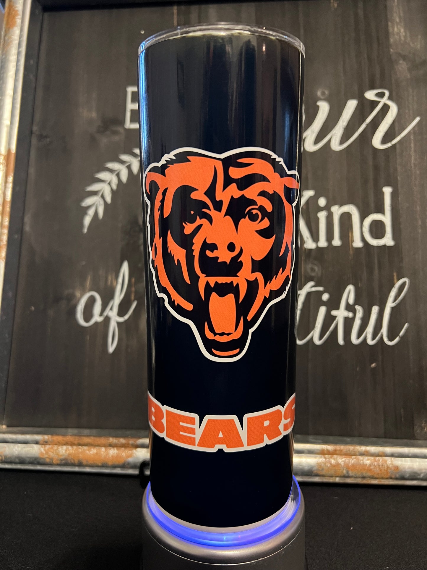 Chicago Bears 20oz Skinny Straight Tumbler