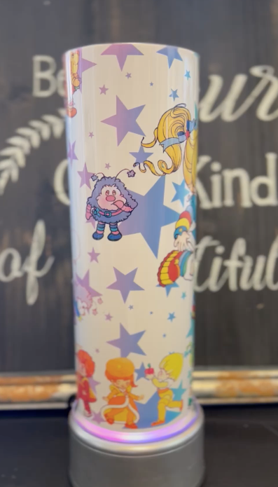 Rainbow Brite 20oz Skinny Straight Tumbler