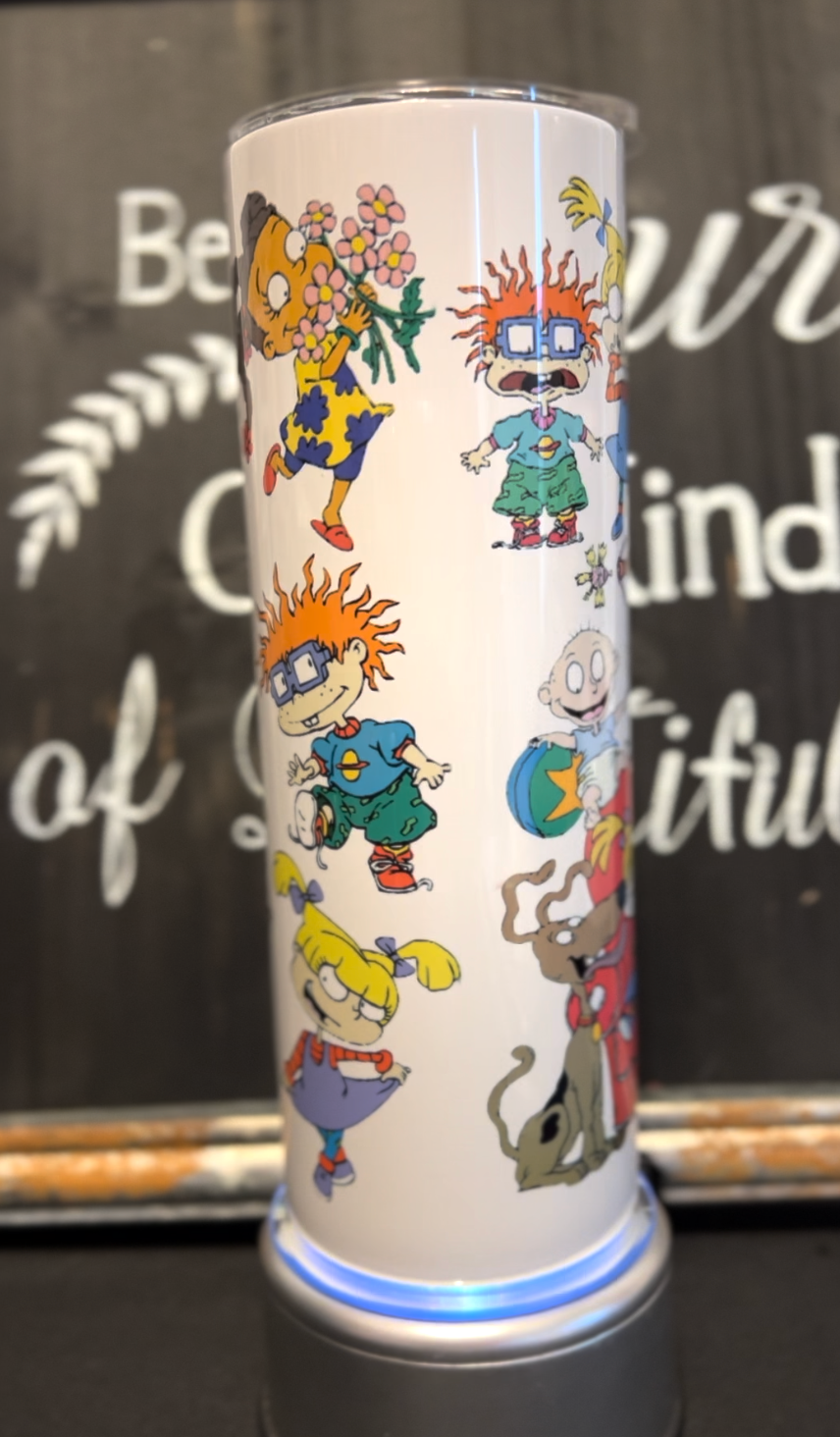 Rugrats 20oz Skinny Straight Tumbler