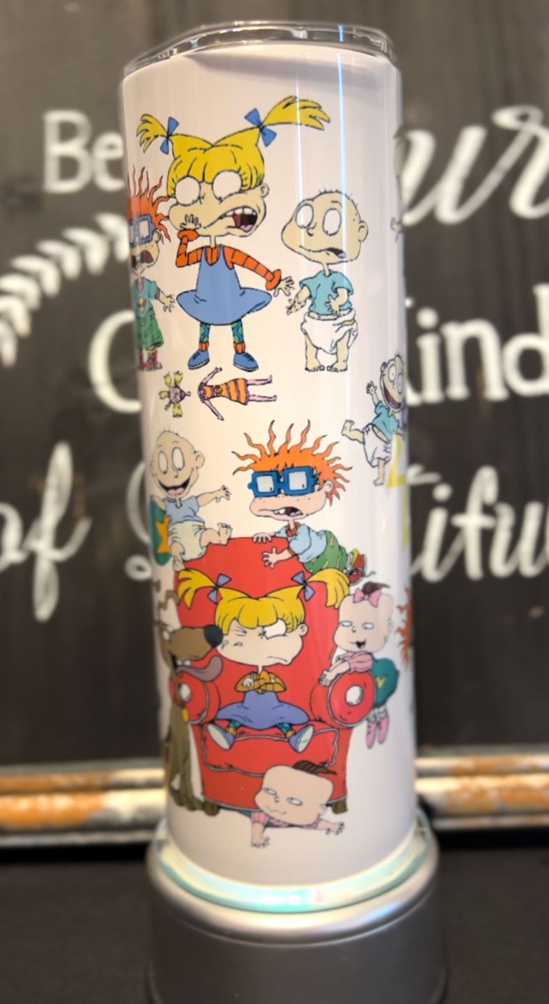 Rugrats 20oz Skinny Straight Tumbler