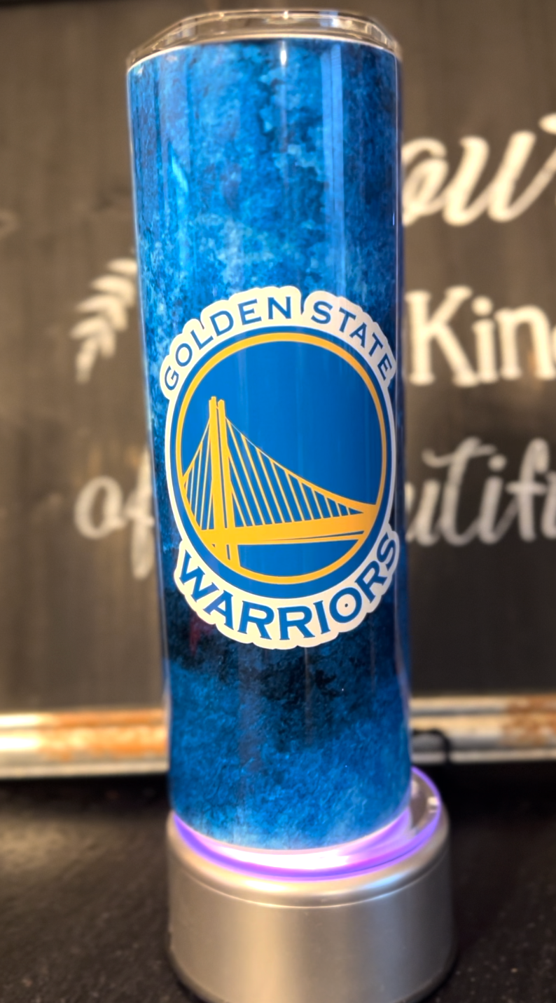 Golden State Warriors 20oz Skinny Straight Tumbler