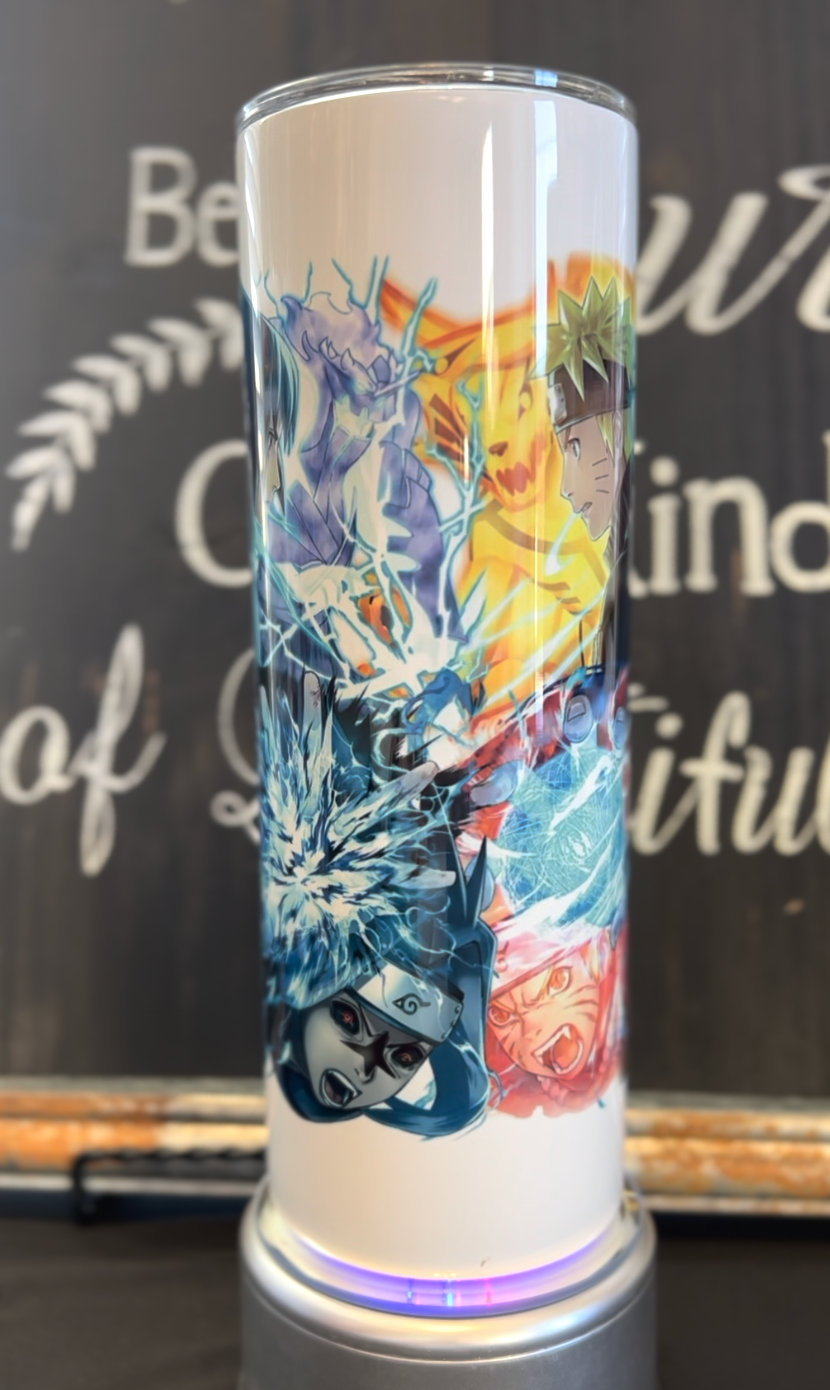 Naruto 20oz Skinny Straight Tumbler