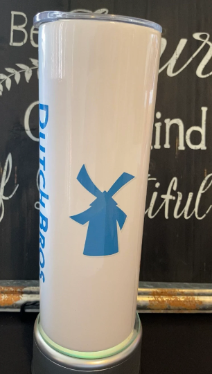 Dutch Bros 20oz Skinny Straight Tumbler