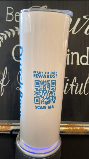 Dutch Bros 20oz Skinny Straight Tumbler