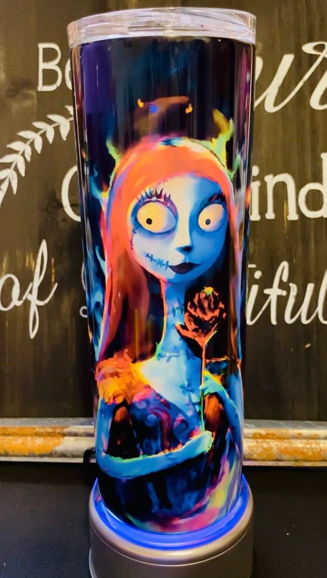Disney Nightmare Before Christmas 20oz Skinny Straight Tumbler