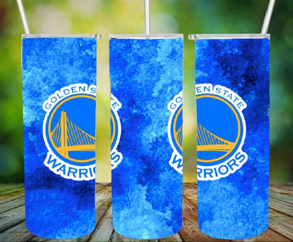 Golden State Warriors 20oz Skinny Straight Tumbler