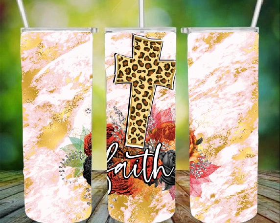 Faith 20oz Skinny Straight Tumbler