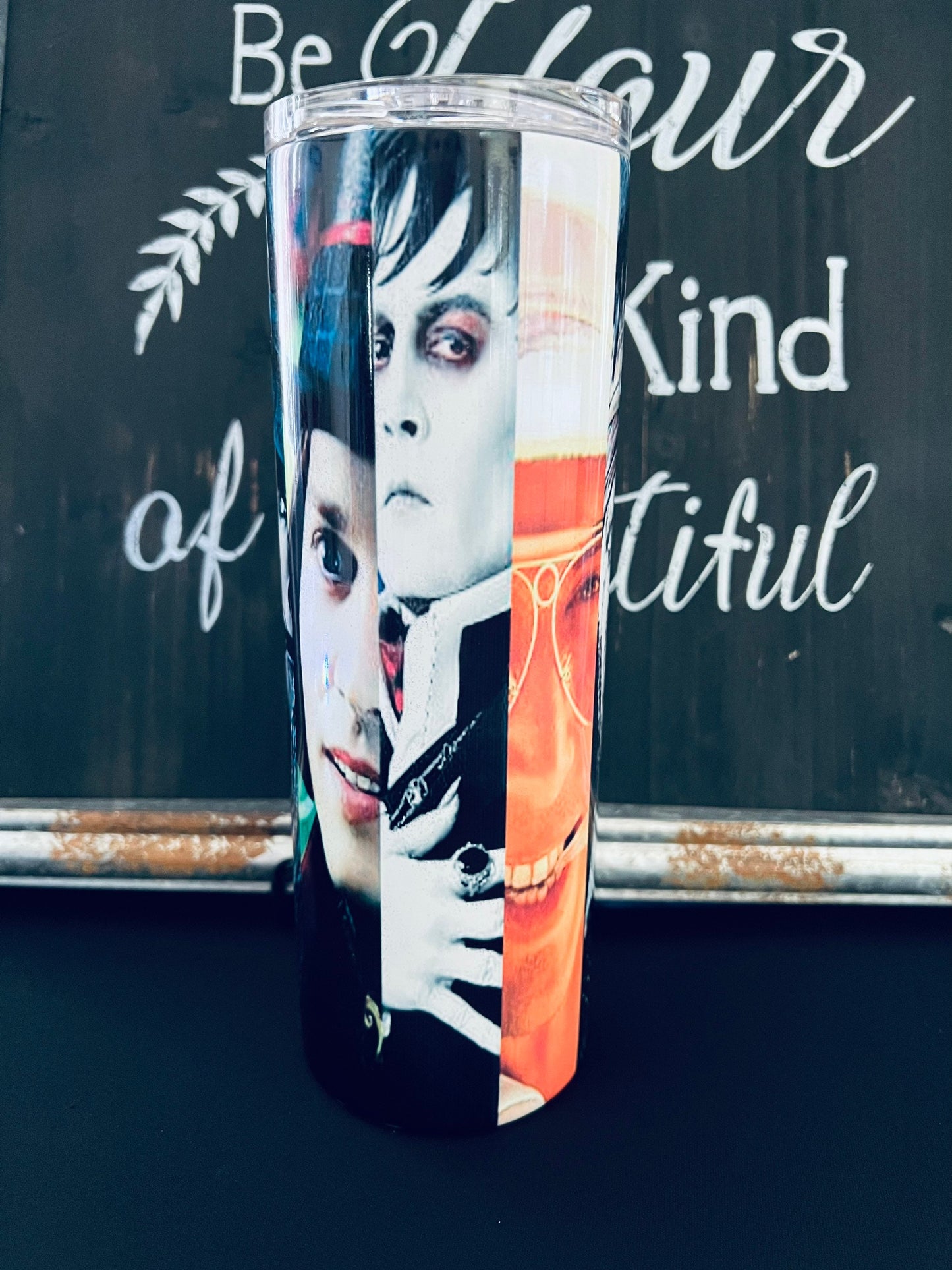Johnny Depp 20oz Skinny Straight Tumbler