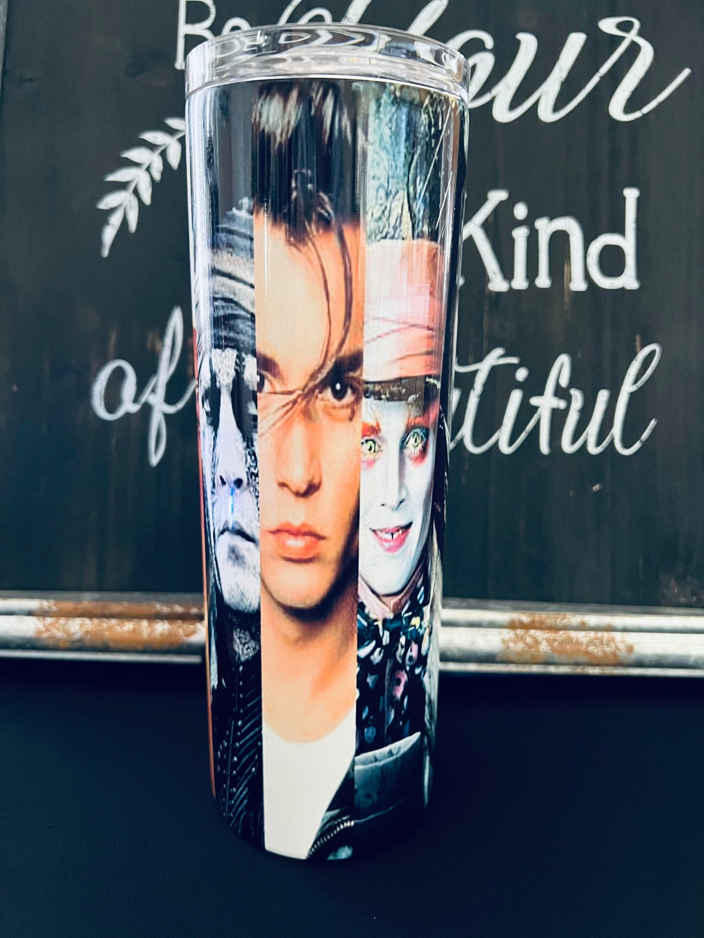 Johnny Depp 20oz Skinny Straight Tumbler