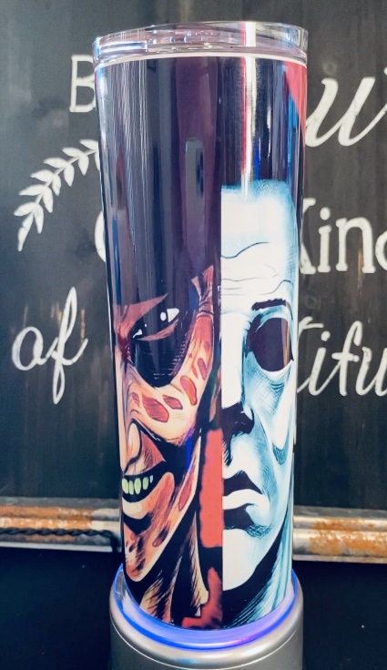 Horror Movie 20oz Skinny Straight Tumbler