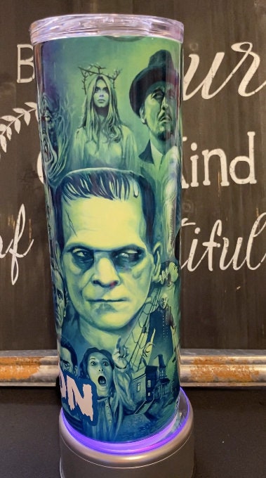 Halloween Monster 20oz Skinny Straight Tumbler