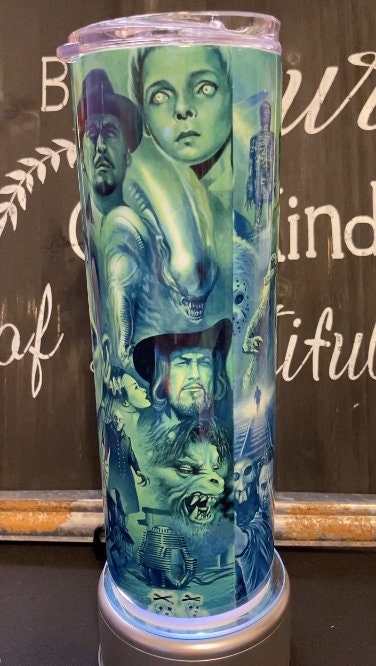 Halloween Monster 20oz Skinny Straight Tumbler