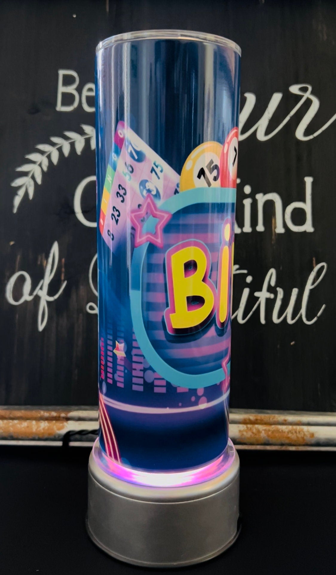 Bingo 20oz Skinny Straight Tumbler