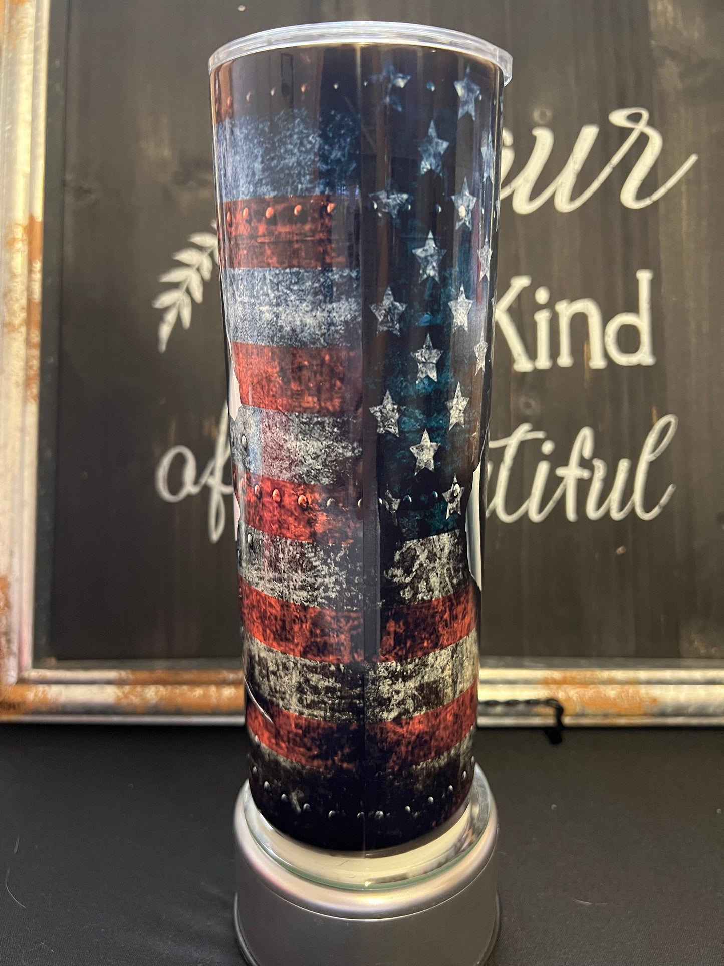 Custom Trucker 20oz Skinny Straight Tumbler