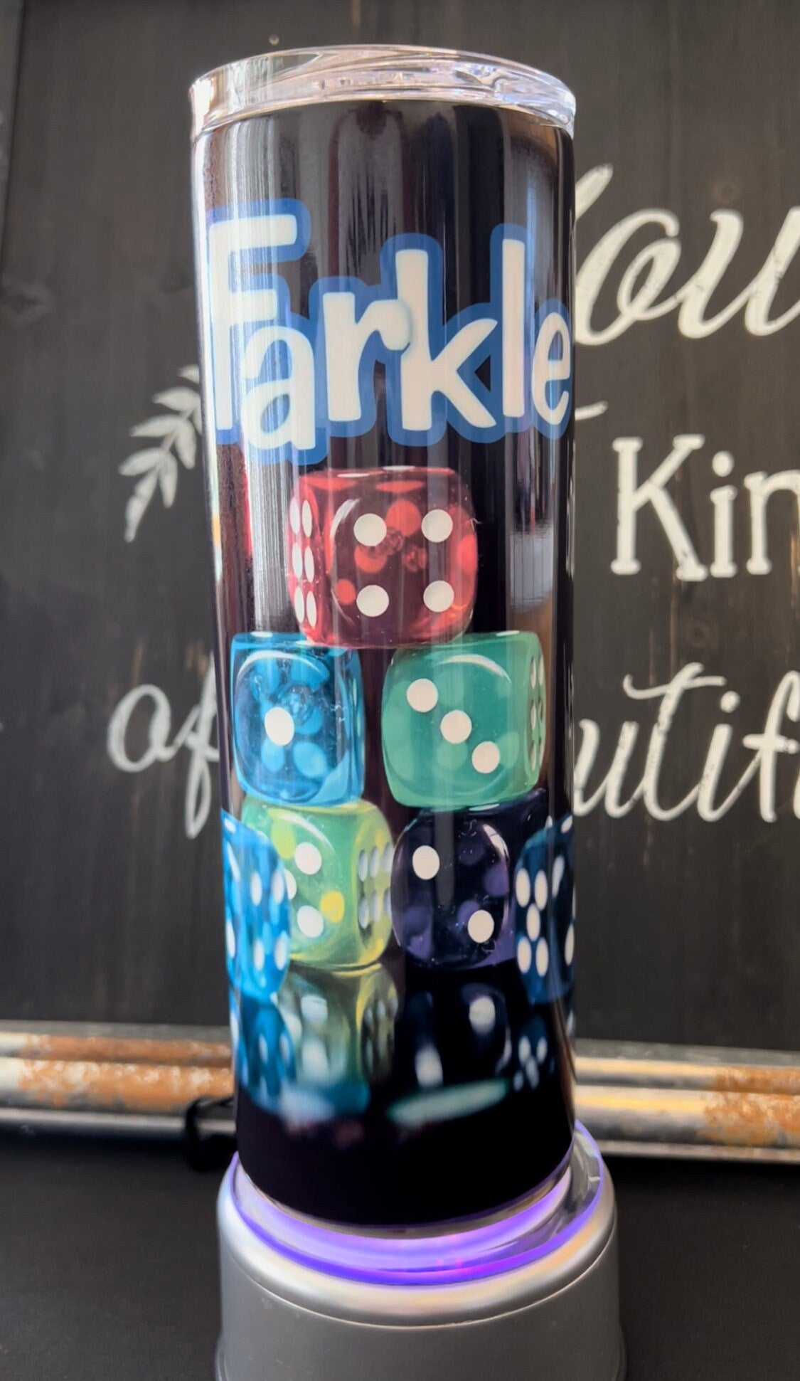 Farkle 20oz Skinny Straight Tumbler