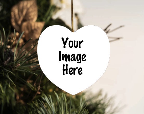 Personalize Heart Ornament