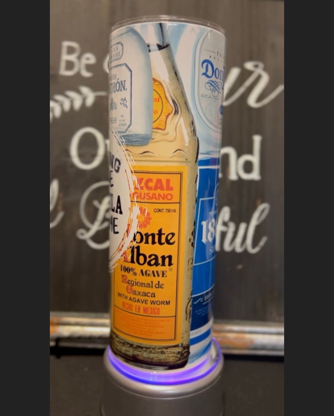Surviving College One Tequila at a time 20oz Skinny Straight Tumbler