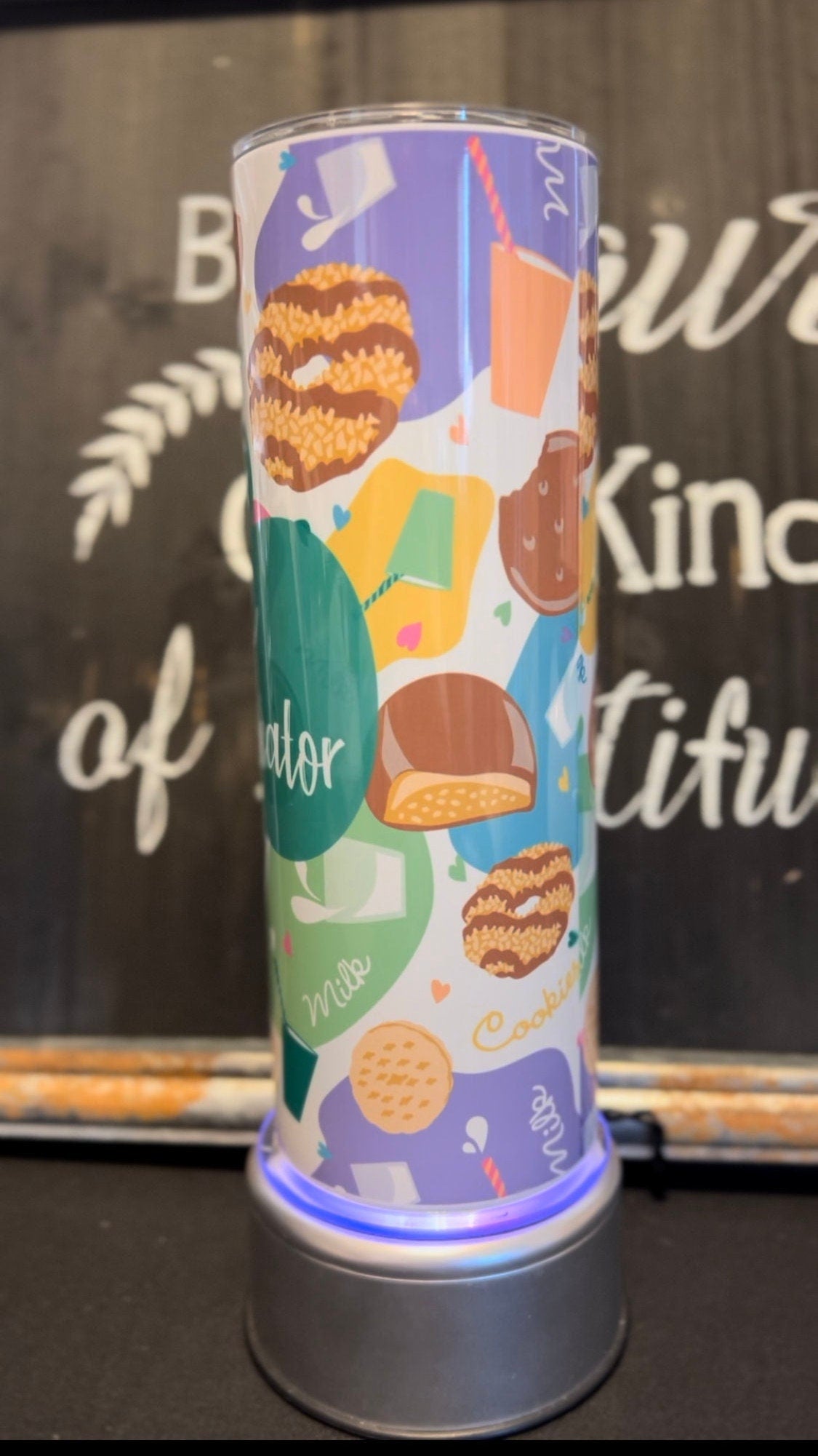 Cookie Chaos Coordinator #2 20oz Skinny Straight Tumbler