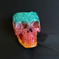 Multi color 3D printed skull