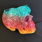 Multi color 3D printed skull