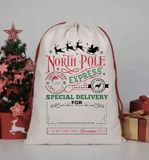 Custom Santa Sacks