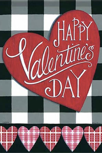 Valentines Day Yard Flags (4 Options)