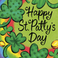 St. Patricks Day Yard Flags (4 Options)