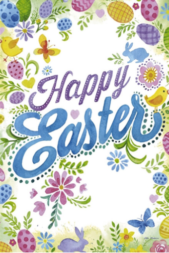 Easter Yard Flags (6 Options)