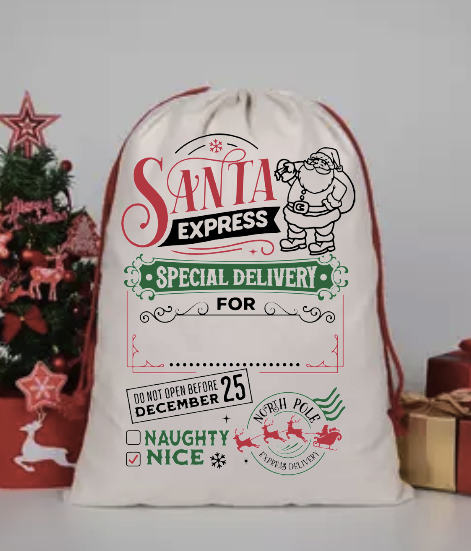 Custom Santa Sacks