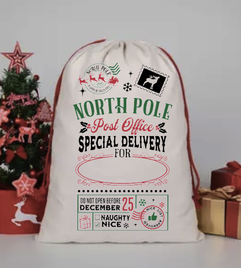 Custom Santa Sacks