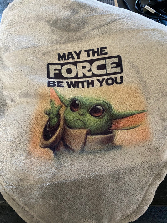 May the Force Be With You Blanket