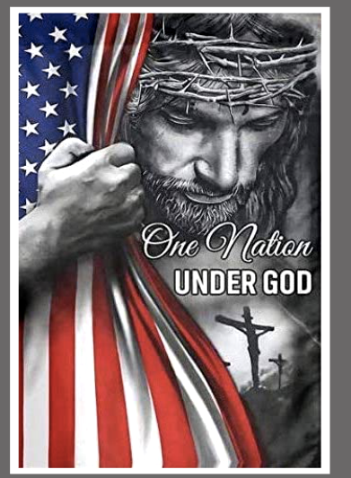 One Nation Under God Yard Flag