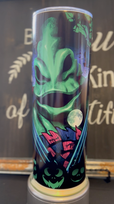 Oogie Boogie 20oz Skinny Straight Tumbler