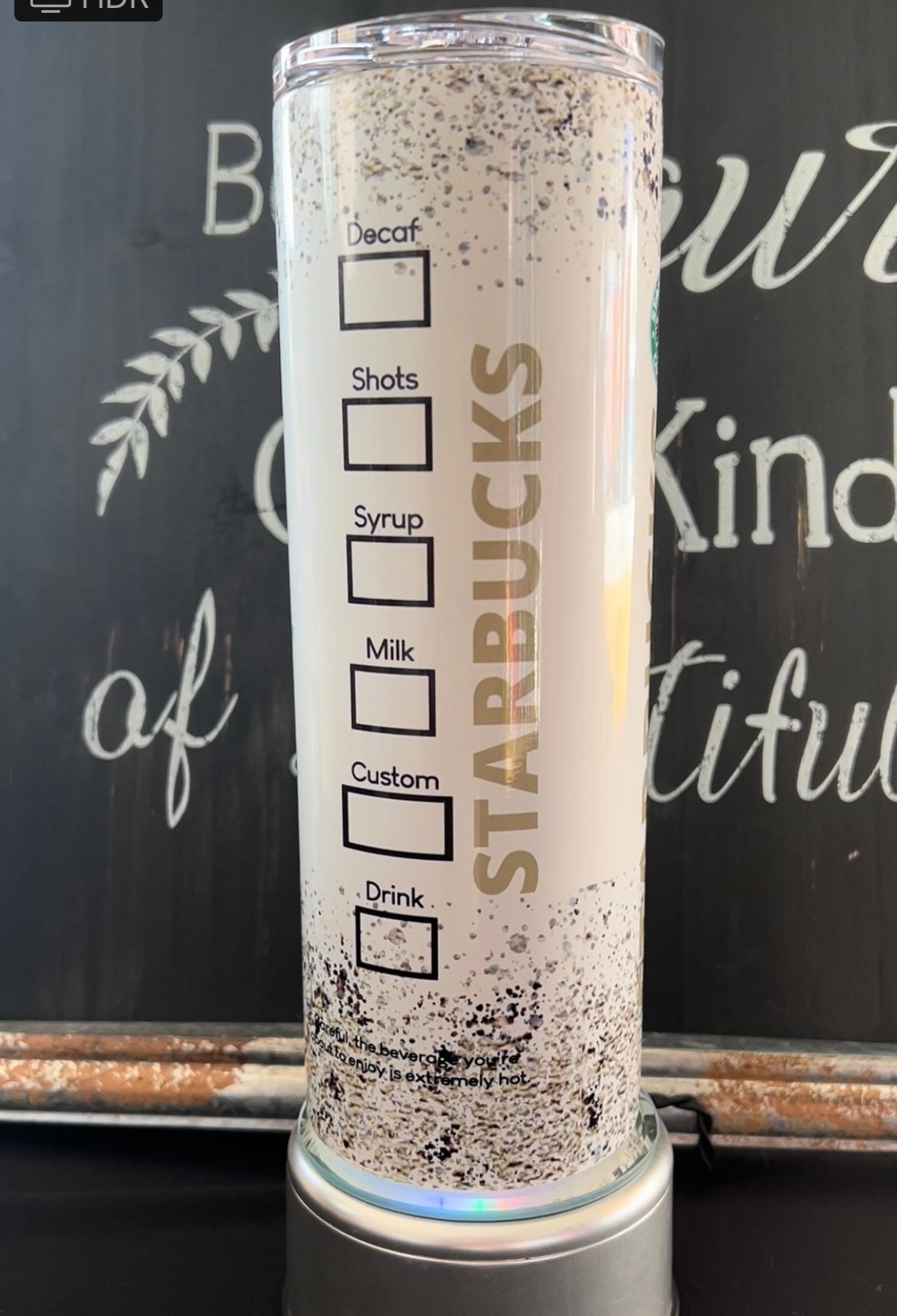 Baby Yoda/Grogu Starbucks 20oz Skinny Straight Tumbler