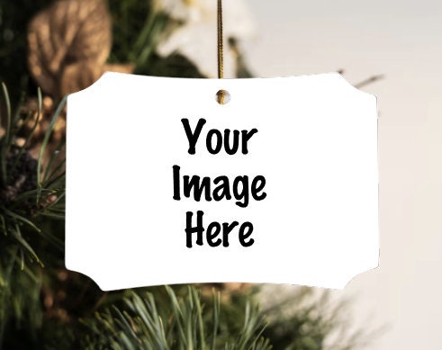 Personalize Name Tag Ornament