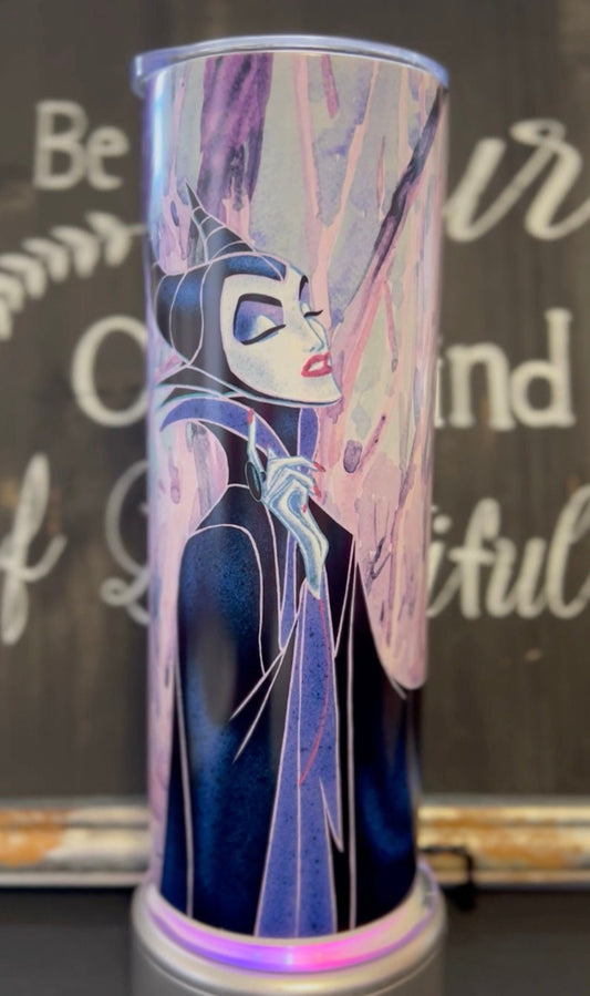 Disney Maleficent 20oz Skinny Straight Tumbler