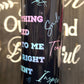 Everything I Need Comes to me at the Right Moment 20oz Skinny Straight Tumbler