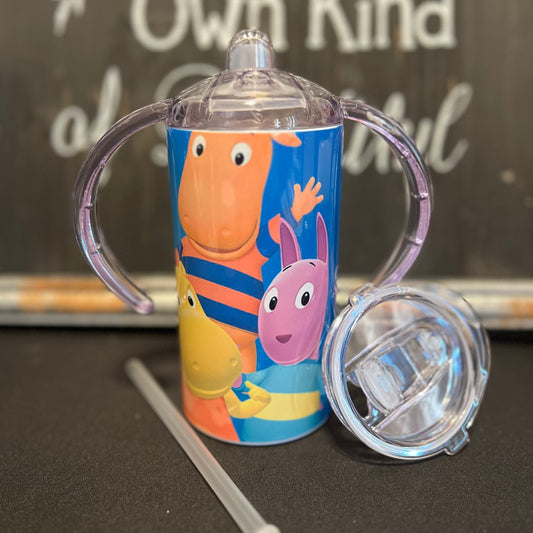 12oz Straight Sippy Cup/ Tumbler