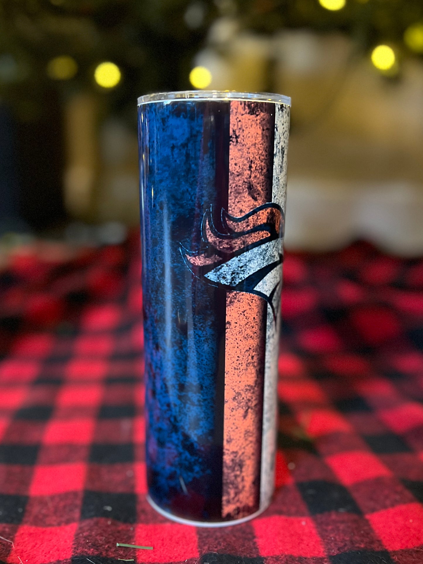 Broncos 20oz Skinny Straight Tumbler