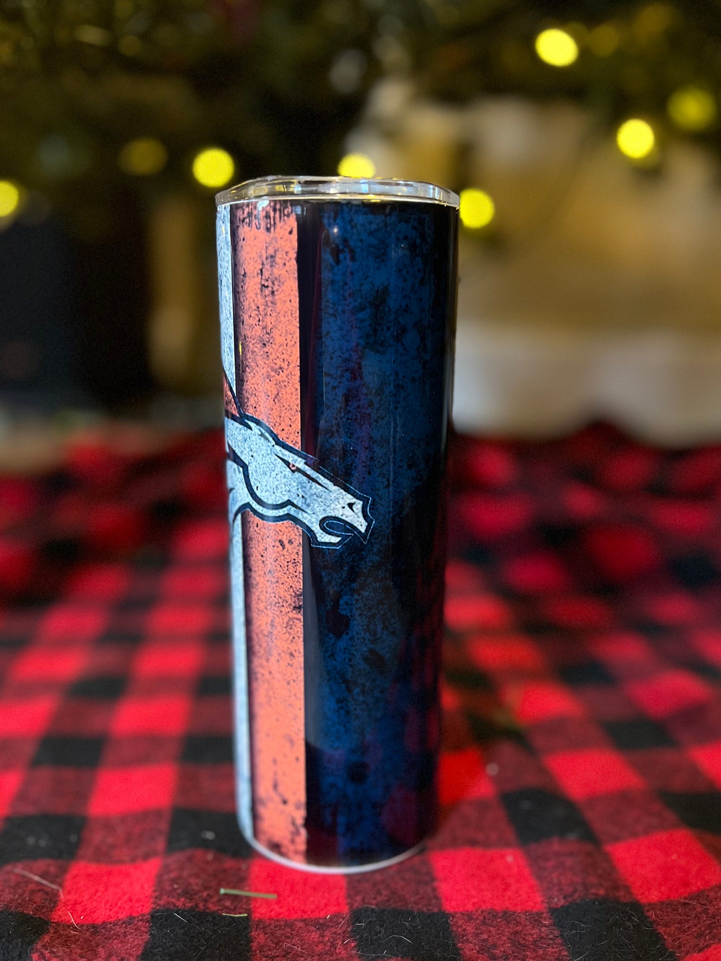 Broncos 20oz Skinny Straight Tumbler